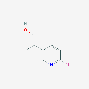 2-(6-Fluoropyridin-3-yl)propan-1-ol