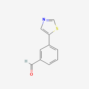 3-(1,3-Thiazol-5-YL)benzaldehyde