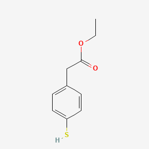 4-Mercapto-phenyl-acetic acid ethyl ester