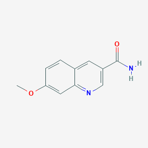 3-Carbamoyl-7-methoxyquinoline