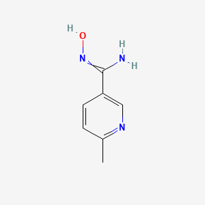 N'-hydroxy-6-methylnicotinimidamide