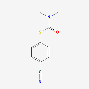 4-Dimethylcarbamoylthio-benzonitrile