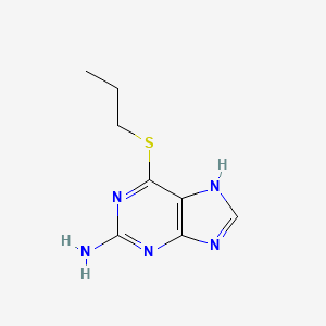 6-propylsulfanyl-7H-purin-2-amine