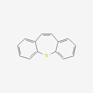 molecular formula C14H10S B8686691 Dibenzo[b,f]thiepin CAS No. 257-13-6