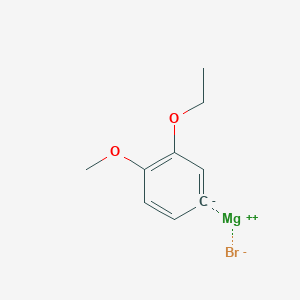 Magnesium;1-ethoxy-2-methoxybenzene-5-ide;bromide
