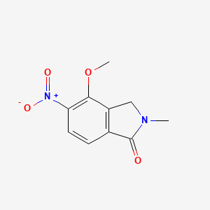 4-Methoxy-2-methyl-5-nitroisoindolin-1-one