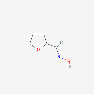 molecular formula C5H9NO2 B8686861 N-[(Oxolan-2-yl)methylidene]hydroxylamine 