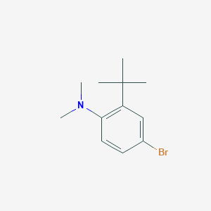 (4-Bromo-2-tert-butylphenyl)dimethylamine