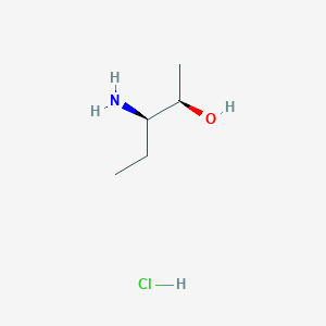 (2R,3R)-3-aminopentan-2-ol hydrochloride