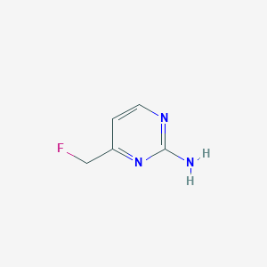 4-(Fluoromethyl)pyrimidin-2-amine