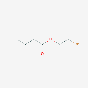 molecular formula C6H11BrO2 B8687189 2-BROMOETHYL BUTANOATE 