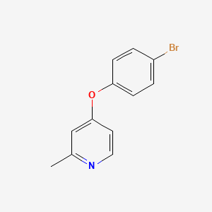 4-(4-Bromo-phenoxy)-2-methyl-pyridine