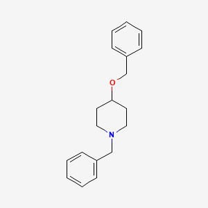 molecular formula C19H23NO B8687224 1-Benzyl-4-benzyloxypiperidine 