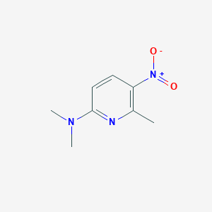 N,N,6-trimethyl-5-nitropyridin-2-amine