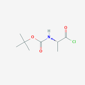 (2S)-2-[(tert-butoxycarbonyl)amino]propionyl chloride