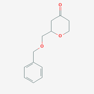 2-Benzyloxymethyltetrahydropyran-4-one
