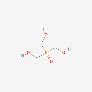 molecular formula C3H9O4P B086874 Tris(hydroxymethyl)phosphine oxide CAS No. 1067-12-5
