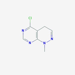 5-Chloro-1-methyl-1,4-dihydropyridazino[3,4-d]pyrimidine