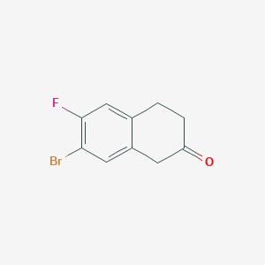 7-bromo-6-fluoro-3,4-dihydronaphthalen-2(1H)-one