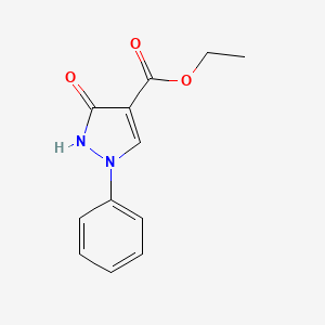 ethyl 3-oxo-1-phenyl-2,3-dihydro-1H-pyrazole-4-carboxylate