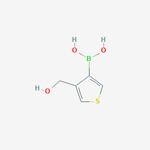 (4-(Hydroxymethyl)thiophen-3-yl)boronic acid