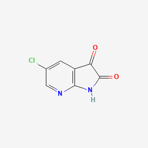 5-chloro-1H-pyrrolo[2,3-b]pyridine-2,3-dione