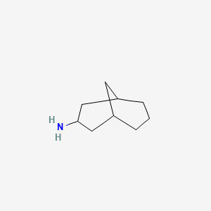 molecular formula C9H17N B8687688 Bicyclo[3.3.1]nonan-3-amine 