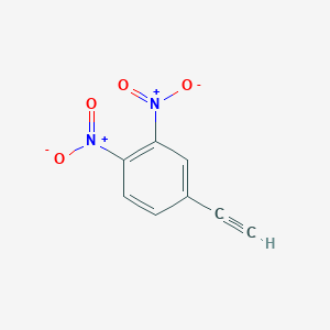 molecular formula C8H4N2O4 B8687700 4-Ethynyl-1,2-dinitrobenzene CAS No. 58297-33-9