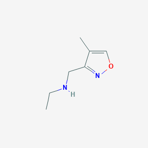 (4-Methyl-isoxazol-3-ylmethyl)-ethyl-amine