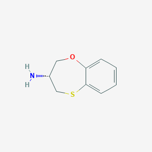 (R)-3,4-Dihydro-2H-benzo[b][1,4]oxathiepin-3-amine
