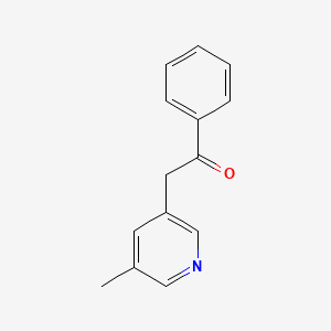 2-(5-Methyl-3-pyridyl)-1-phenylethanone