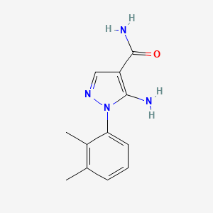 5-amino-1-(2,3-dimethylphenyl)-1H-pyrazole-4-carboxamide
