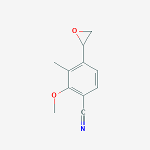 3-Methyl-2-(methyloxy)-4-oxiran-2-ylbenzonitrile
