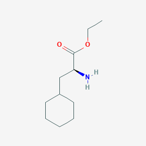 ethyl (2S)-2-amino-3-cyclohexylpropanoate