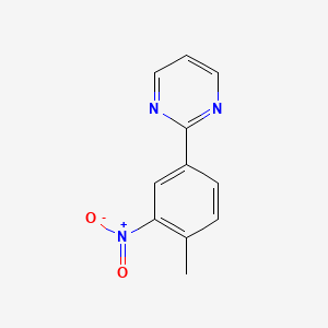 2-(4-Methyl-3-nitrophenyl)pyrimidine