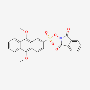 N-(9,10-Dimethoxyanthracene-2-sulfonyloxy)phthalimide