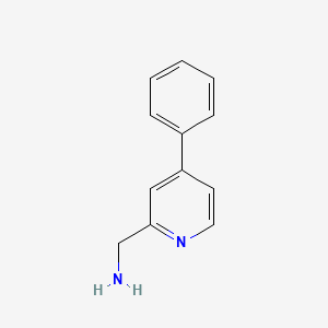 4-Phenyl-2-pyridinemethanamine