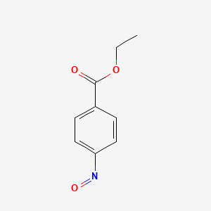 molecular formula C9H9NO3 B8688015 Ethyl 4-nitrosobenzoate CAS No. 7476-79-1