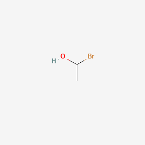 molecular formula C2H5BrO B8688067 1-Bromoethanol CAS No. 162854-32-2