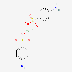 molecular formula C12H12MgN2O6S2 B8688080 Magnesium disulphanilate CAS No. 56663-94-6