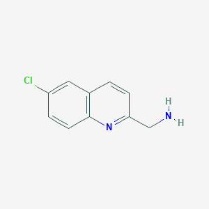 (6-Chloroquinolin-2-yl)methanamine