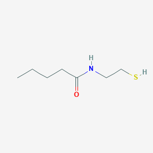 N-(2-Sulfanylethyl)pentanamide