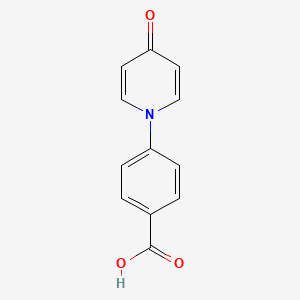 4-(4-oxo-4H-pyridin-1-yl)benzoic acid