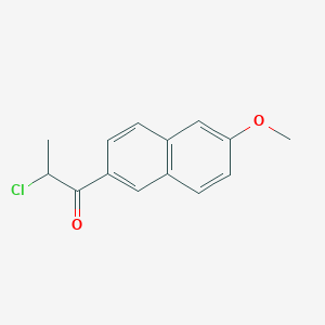 2-Chloro-1-(6-methoxynaphthalen-2-yl)propan-1-one