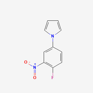 2-Nitro-4-(1-pyrrolyl)fluorobenzene