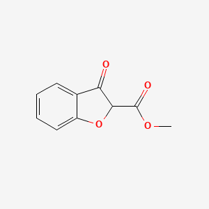 2-Benzofurancarboxylic acid, 2,3-dihydro-3-oxo-, methyl ester
