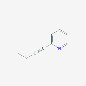 2-(1-Butynyl)pyridine
