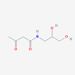 N-(2,3-Dihydroxypropyl)-3-oxobutanamide