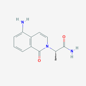 (S)-2-(5-Amino-1-oxoisoquinolin-2(1H)-yl)propanamide