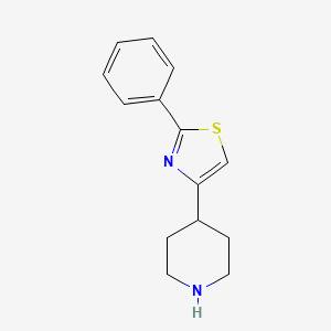 4-(2-Phenyl-1,3-thiazol-4-yl)piperidine